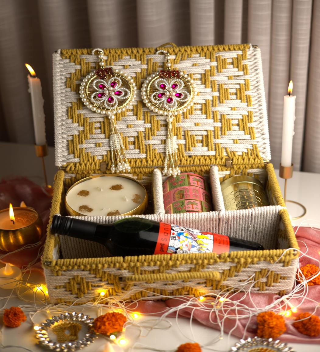The Golden Glow — original Dwija Diwali hamper