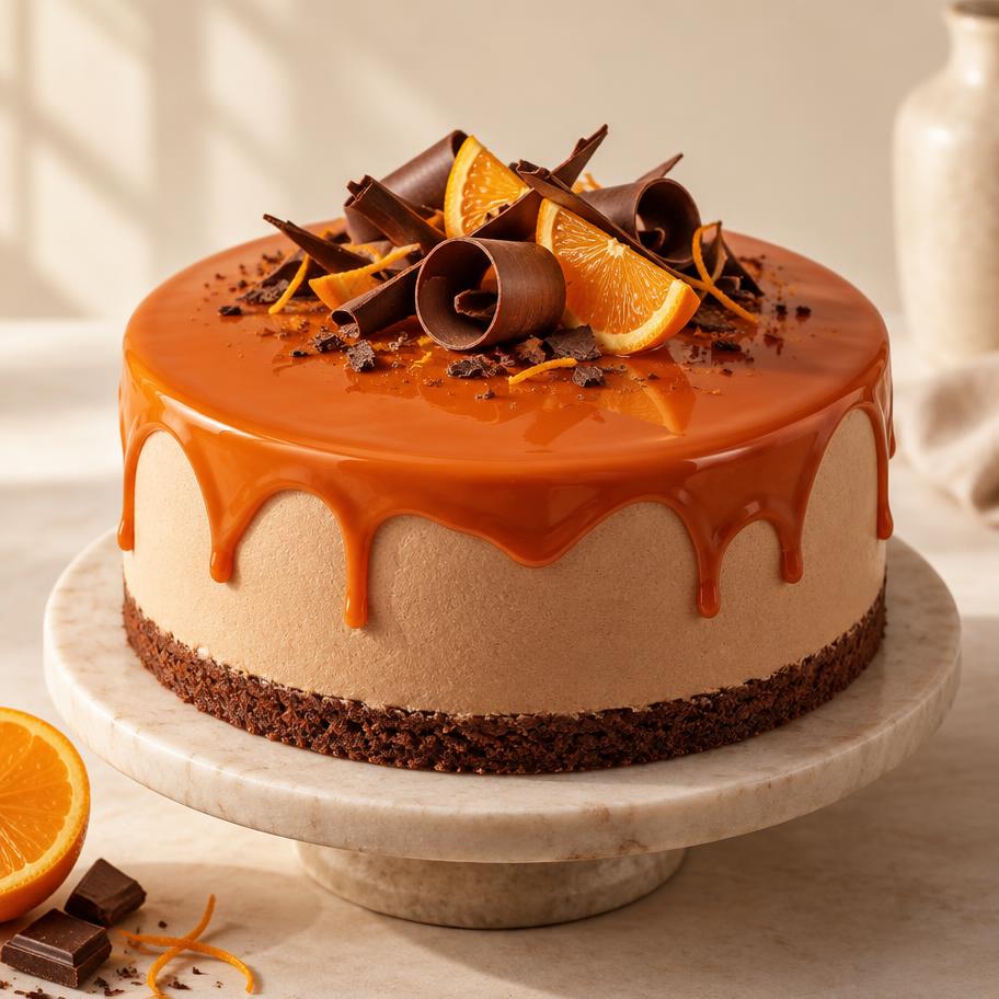 Orange Mocha Cake