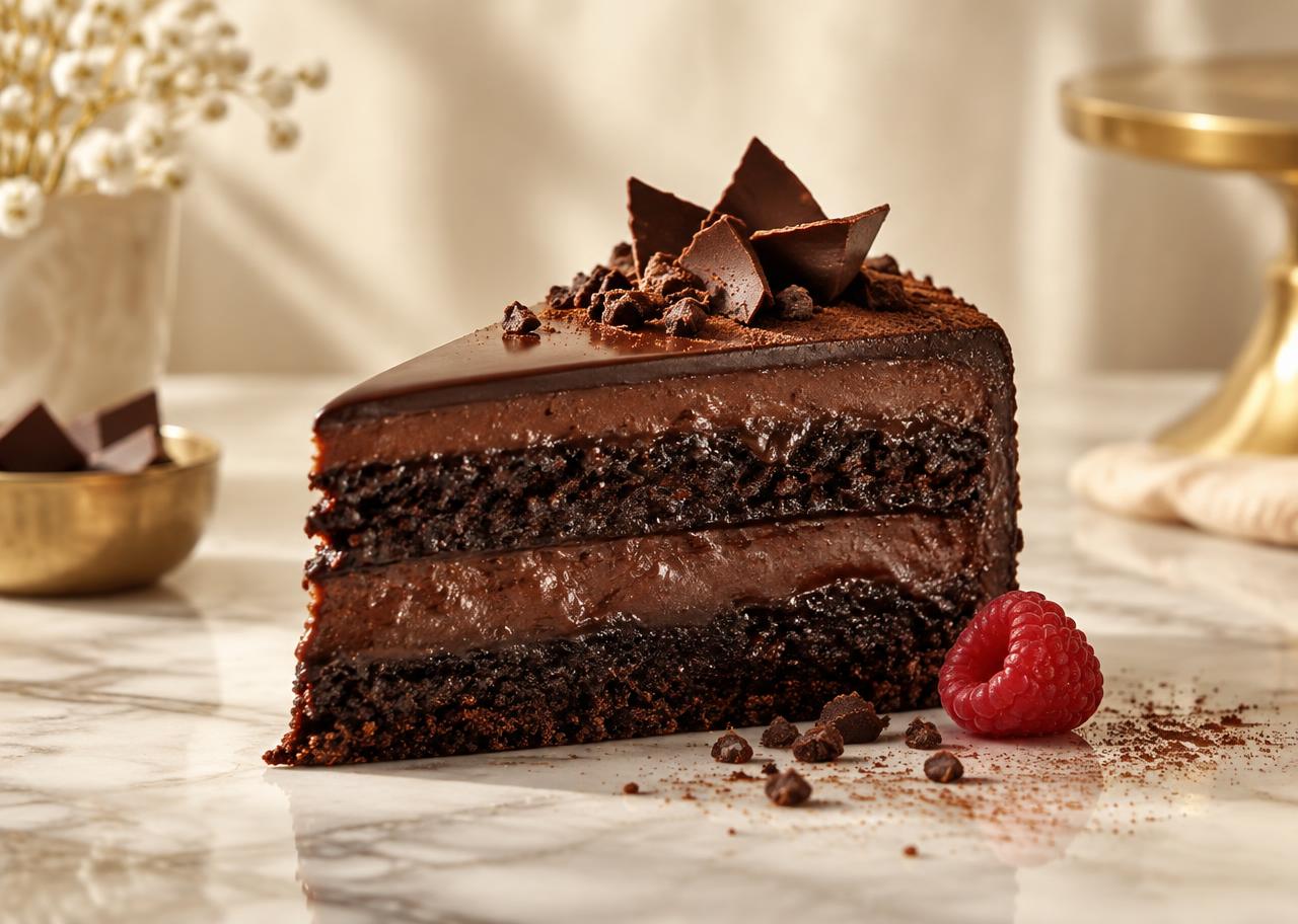 Chocolate celebration cake